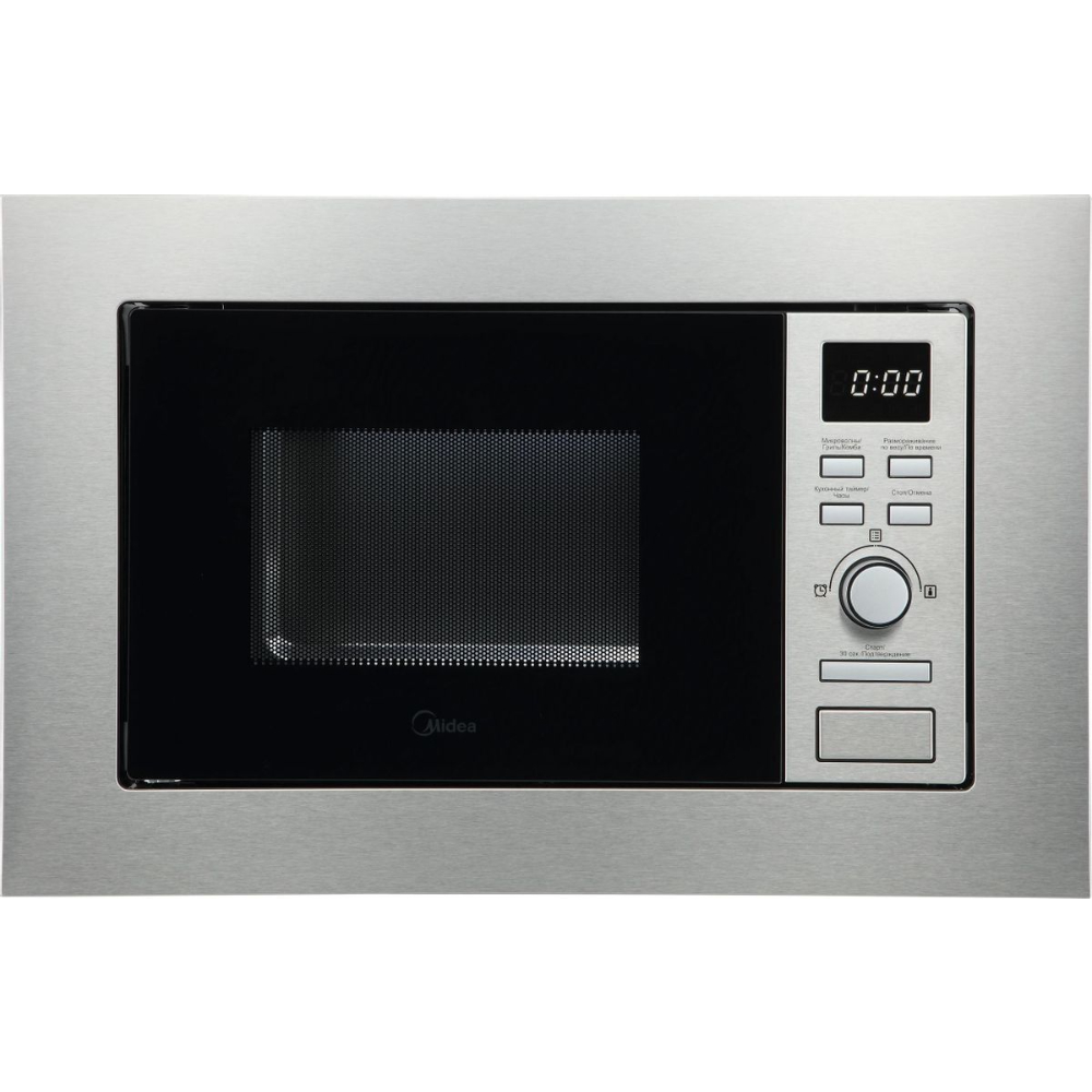 Микроволновая печь встраиваемая Midea MI62170X, серебристый
