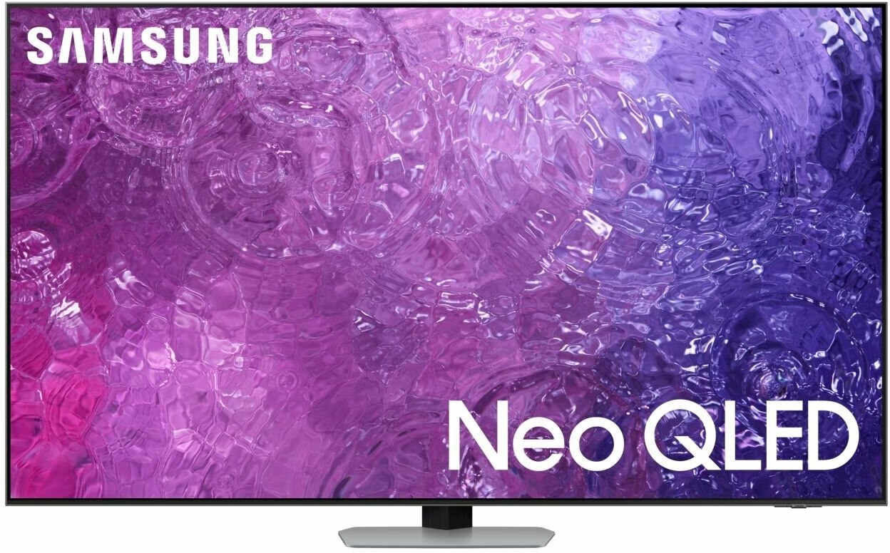 Телевизор Samsung QE50QN90CAUXRU серебристый