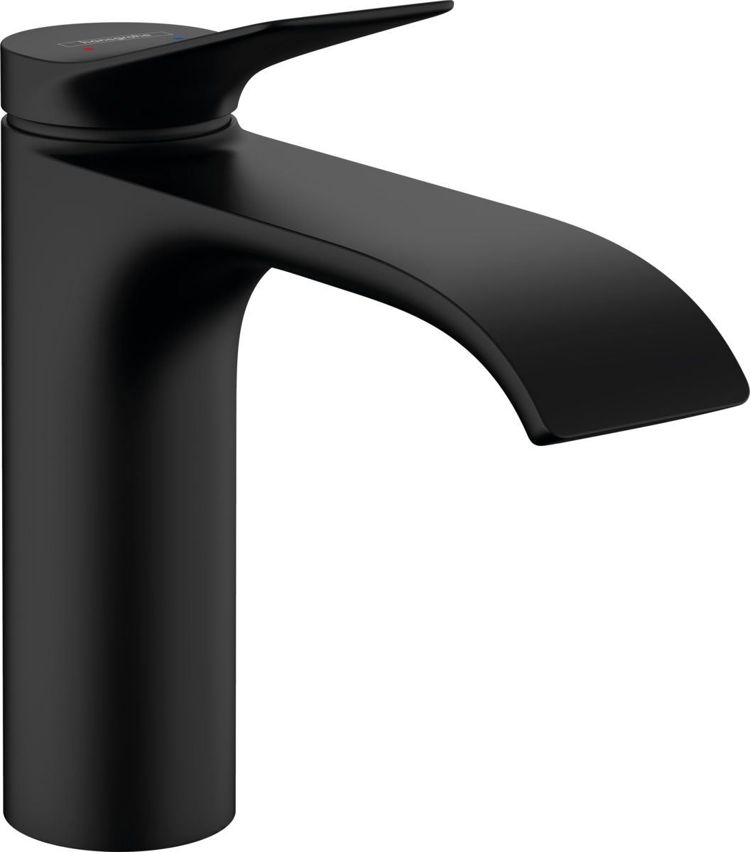 Смеситель для раковины Hansgrohe Vivenis 110 75022670 (без донного клапана), черный матовый