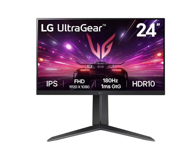 Монитор LG UltraWide 24GS65F-B, черный