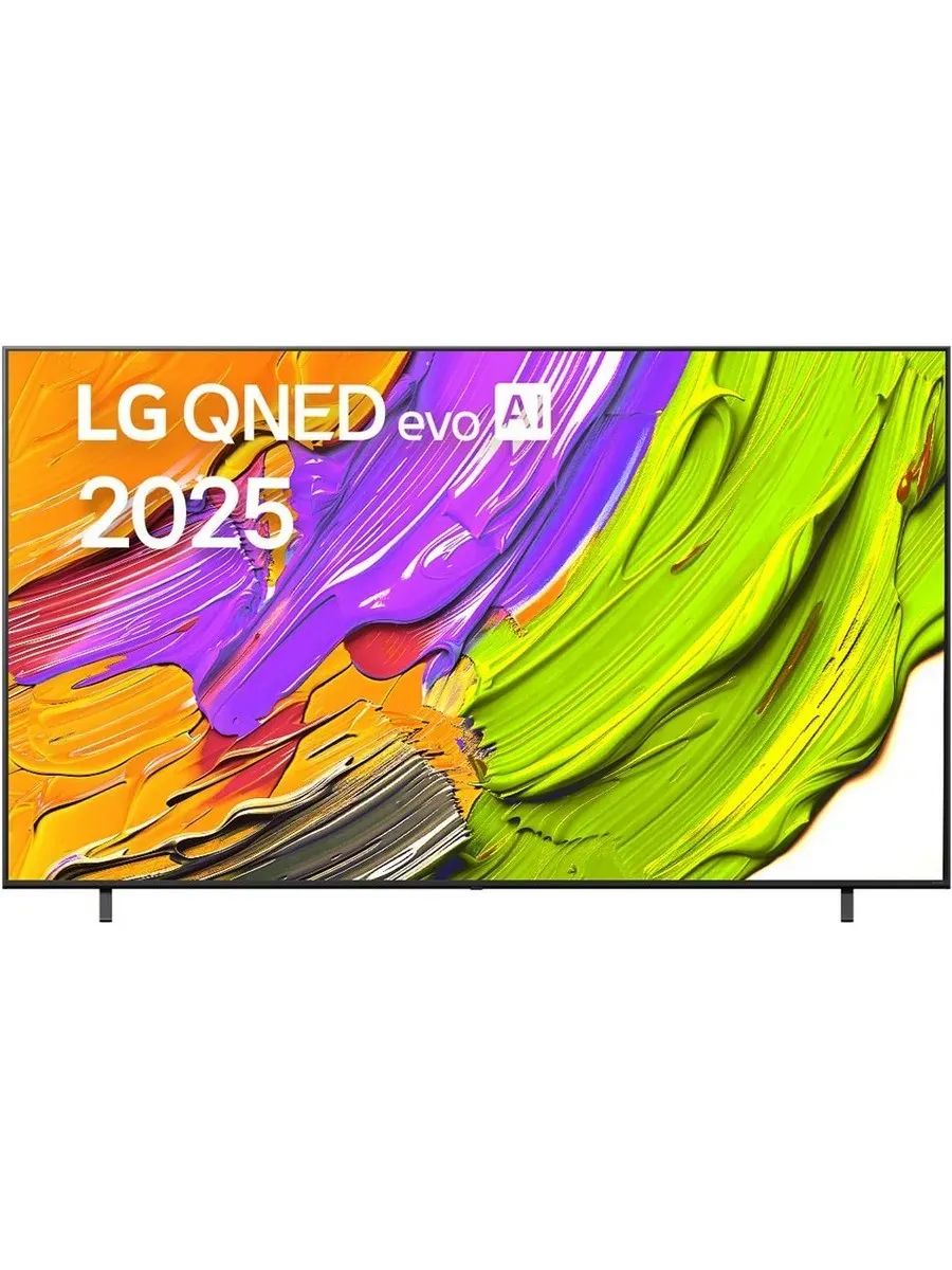 Телевизор LG 86QNED70A6A.ARUG, черный