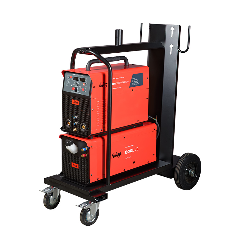 Инвертор сварочный Fubag INTIG 320 T W DC PULSE 31453 + горелка FB TIG 18 5P 4m 38463 + модуль охлаждения 31409 + тележка 31410 31453.2