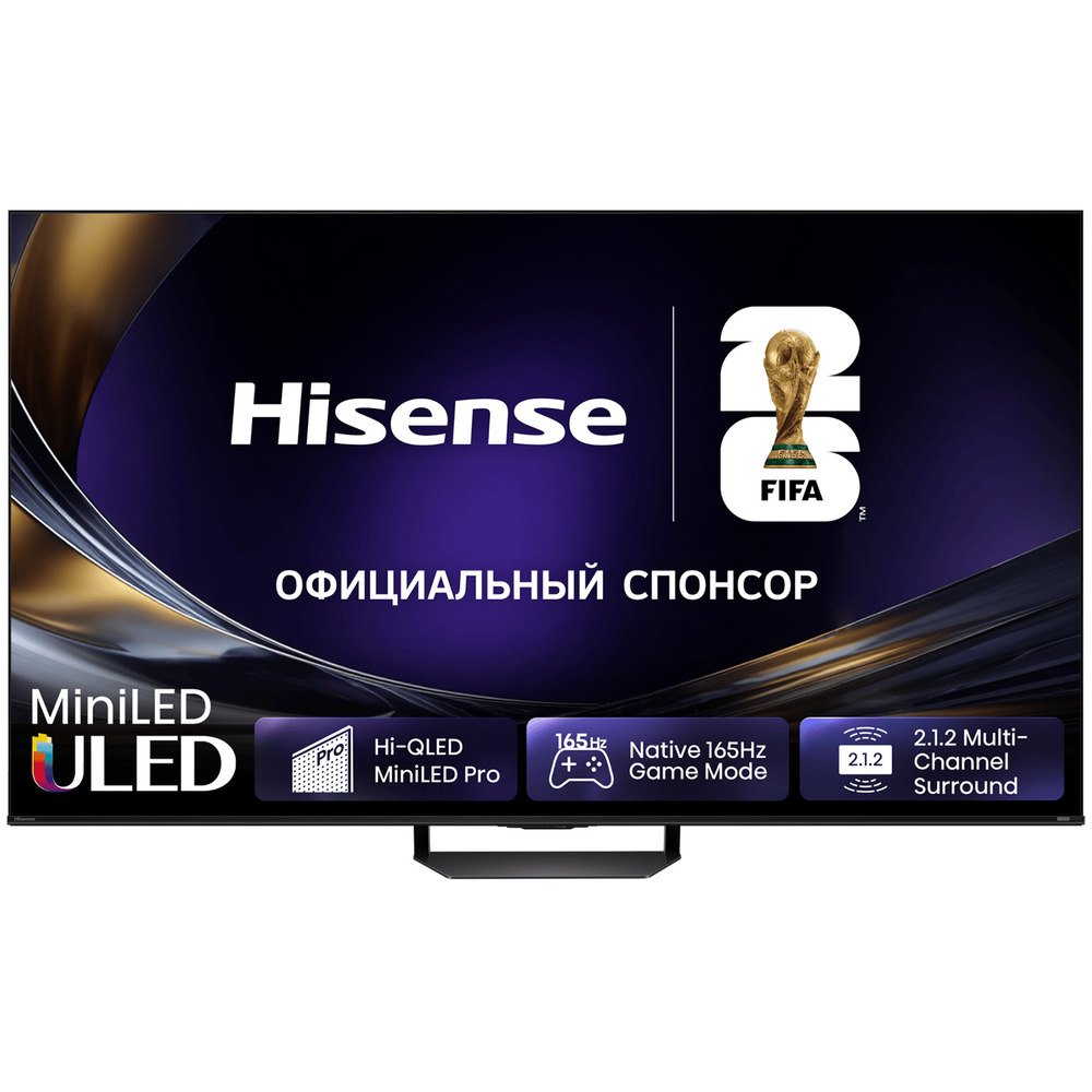 Телевизор Hisense 85U7S PRO, черный