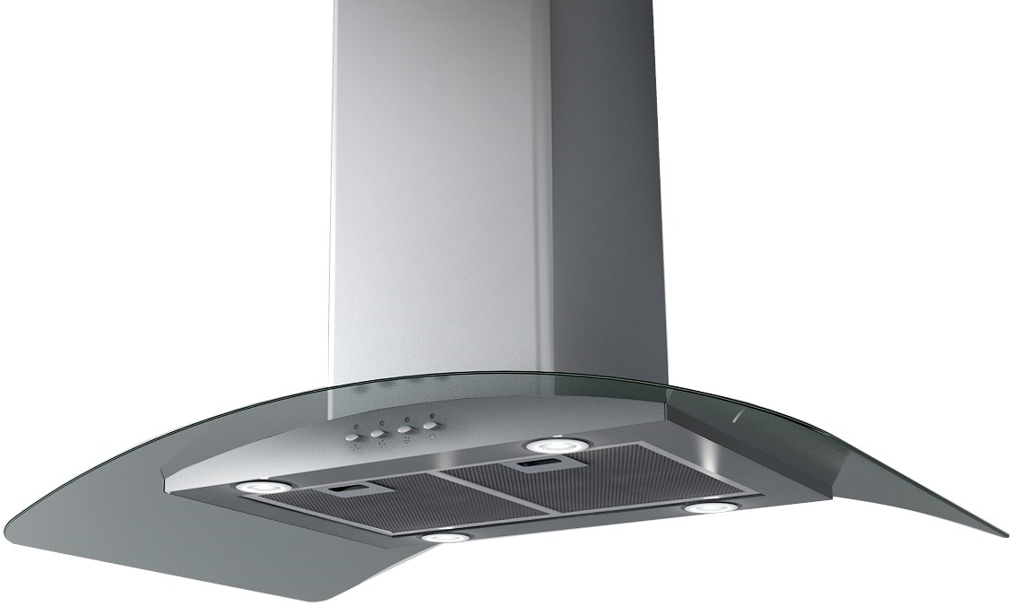Вытяжка купольная LEX Paris Isola 900 Inox