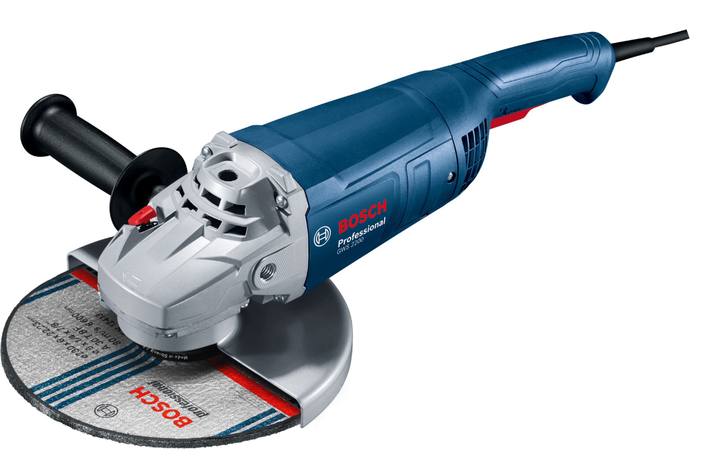Угловая шлифмашина (болгарка) сетевая BOSCH GWS 2200 RSP 06018C1320