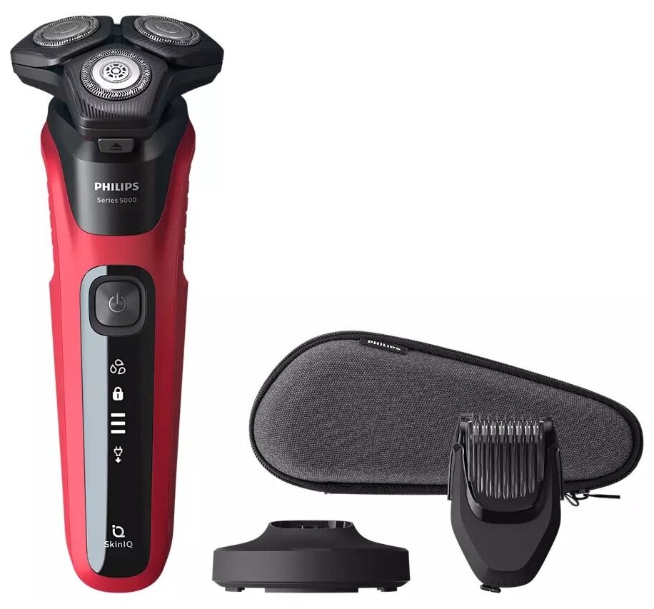 Электробритва Philips S5583/38, краcный