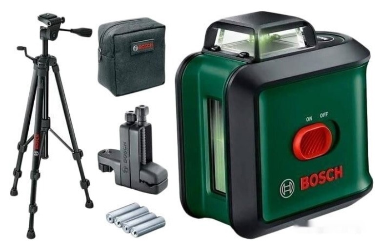 Лазерный нивелир Bosch UniversalLevel 360 Premium 0603663E01 (штатив, держатель)