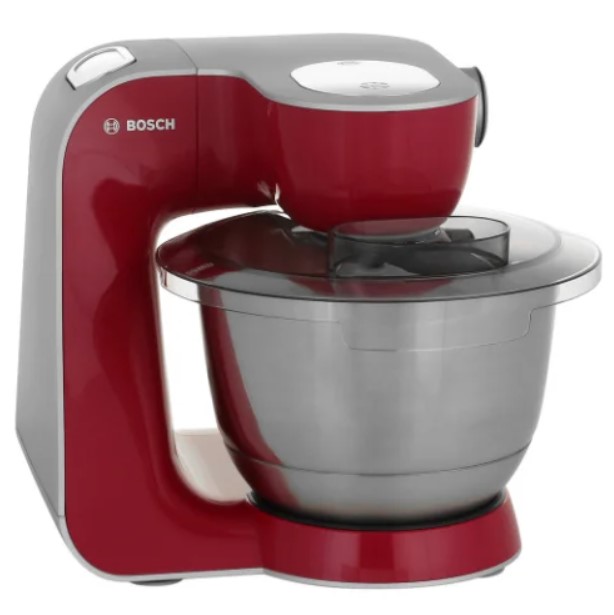 Комбайн кухонный Bosch MUM 5 MUM58420 рубиновый/серебристый