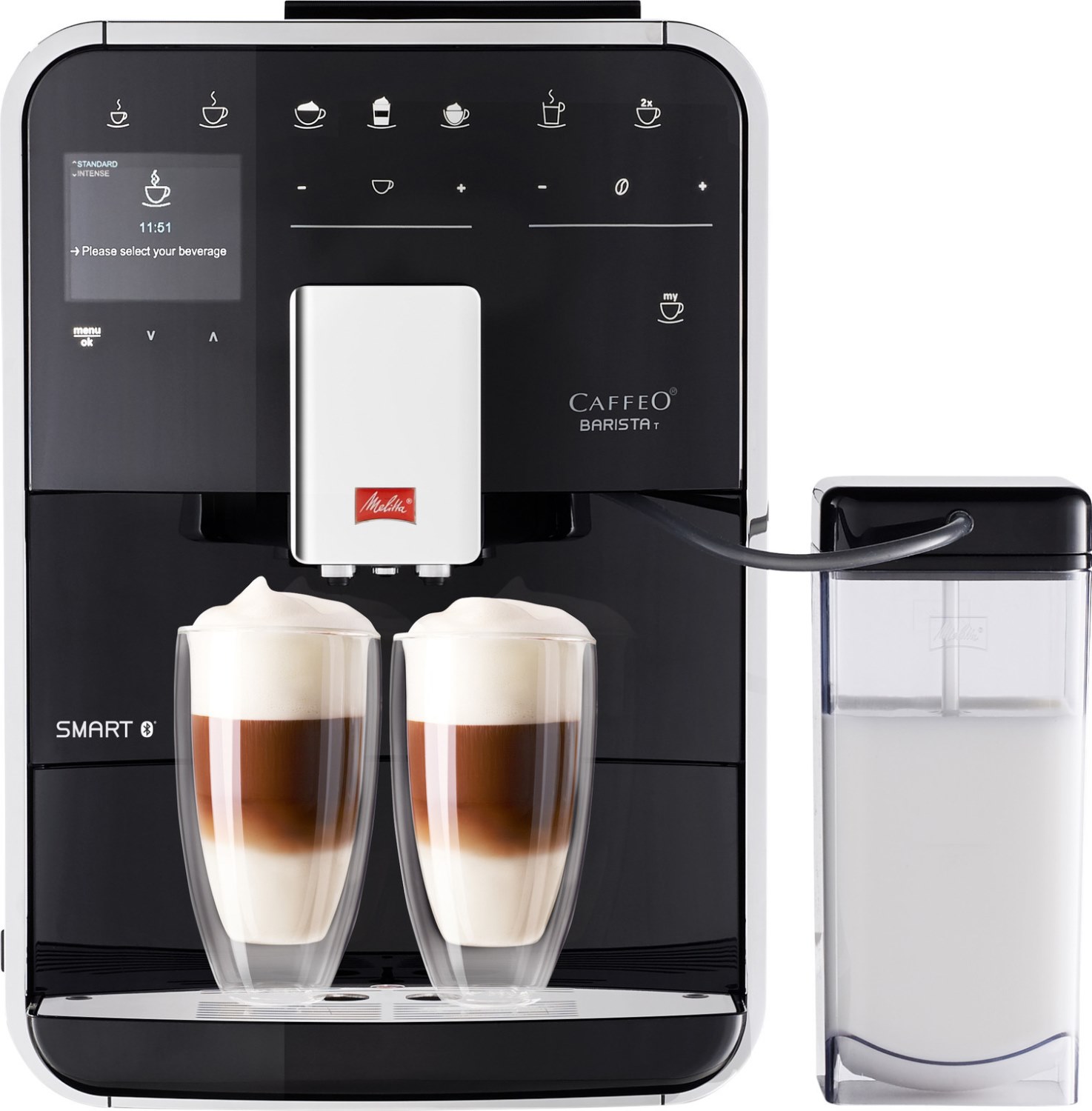 Кофемашина Melitta Caffeo Barista T Smart, черный