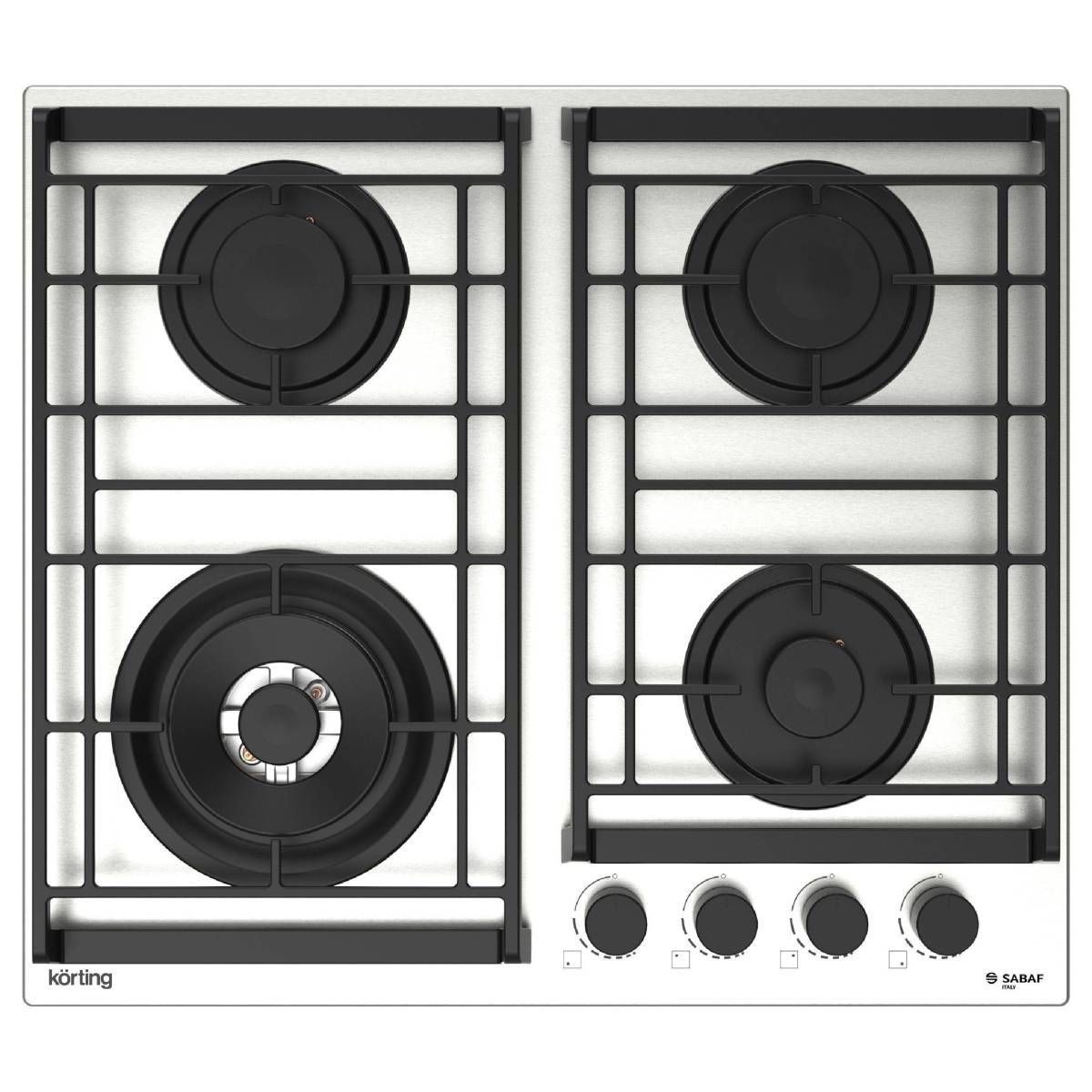 Варочная панель газовая Korting HG 6235 CTX, нержавеющая сталь
