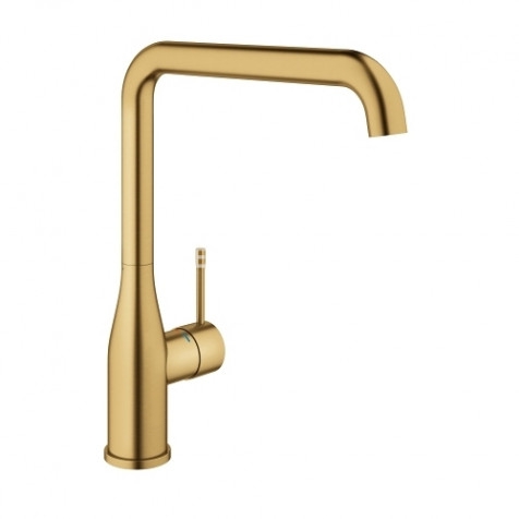 Смеситель для кухни мойки Grohe Essence 30269GN0 однорычажный золото