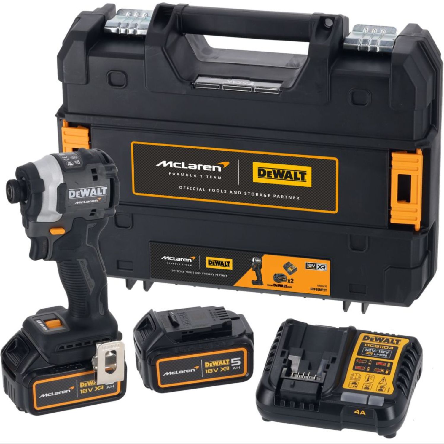 Дрель-шуруповерт аккумуляторная DeWalt DCF85MP2T (2 АКБ и ЗУ)