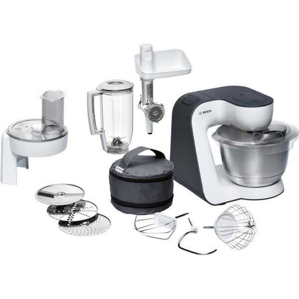 Комбайн кухонный Bosch MUM50131 белый/черный