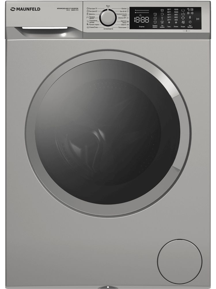 Стиральная машина MAUNFELD MFWM128SL400 ST Inverter