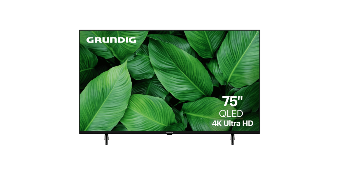 Телевизор Grundig 75 QLED GH 8000, черный