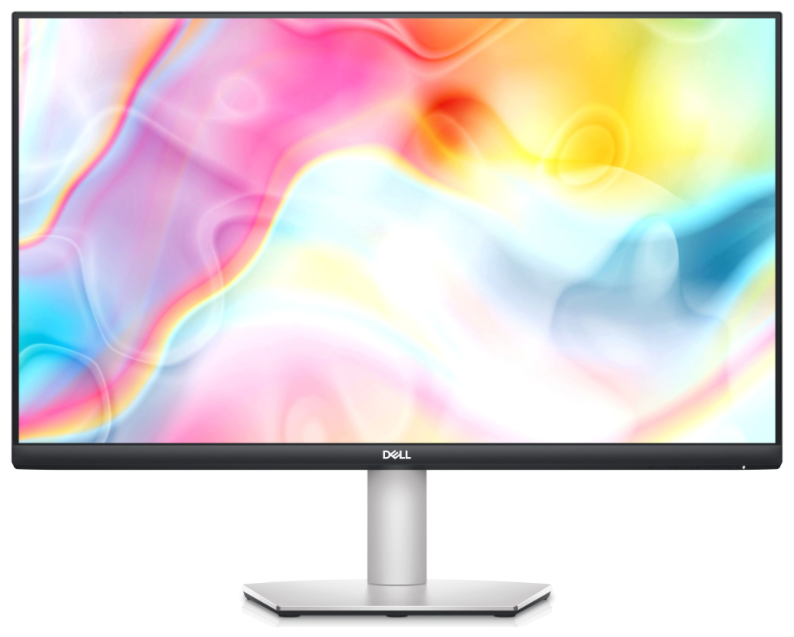 Монитор DELL S2722QC, IPS, черный