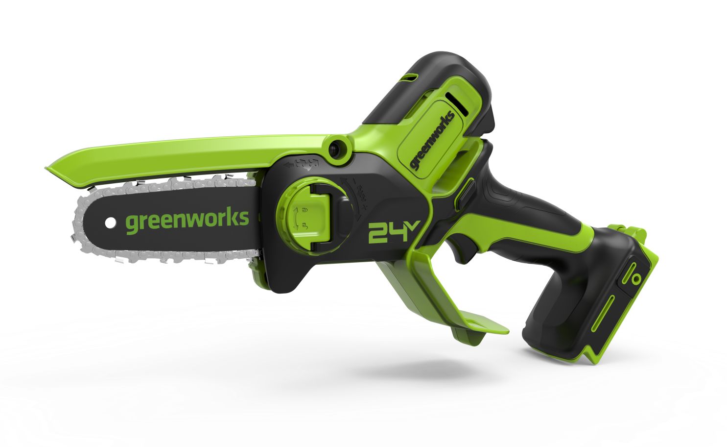 Пила цепная аккумуляторная GreenWorks GD24CSMNX (2008707UA) (1хАКБ 2Ач и ЗУ)