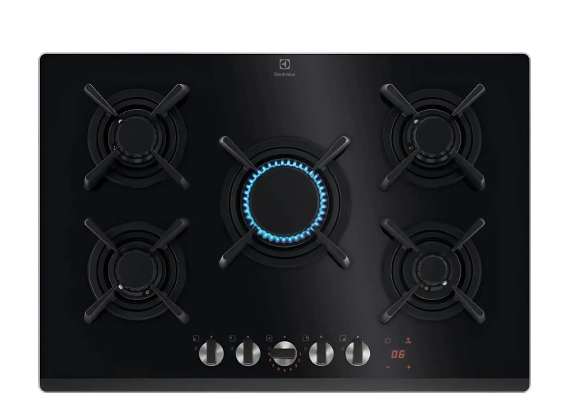 Варочная панель газовая Electrolux KGG953753K, черный