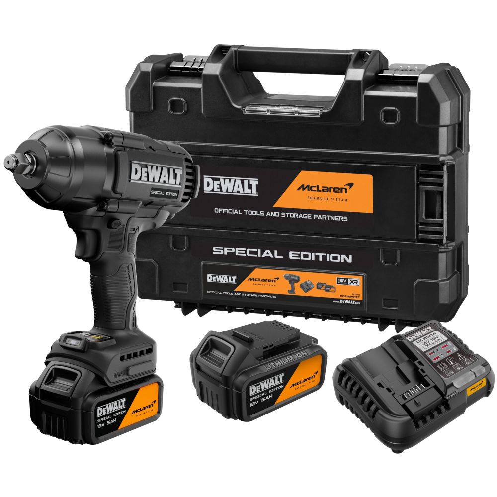 Гайковерт аккумуляторный DeWALT McLaren Limited Edition DCF99MP2T-QW (кейс,с 2 АКБ и ЗУ)