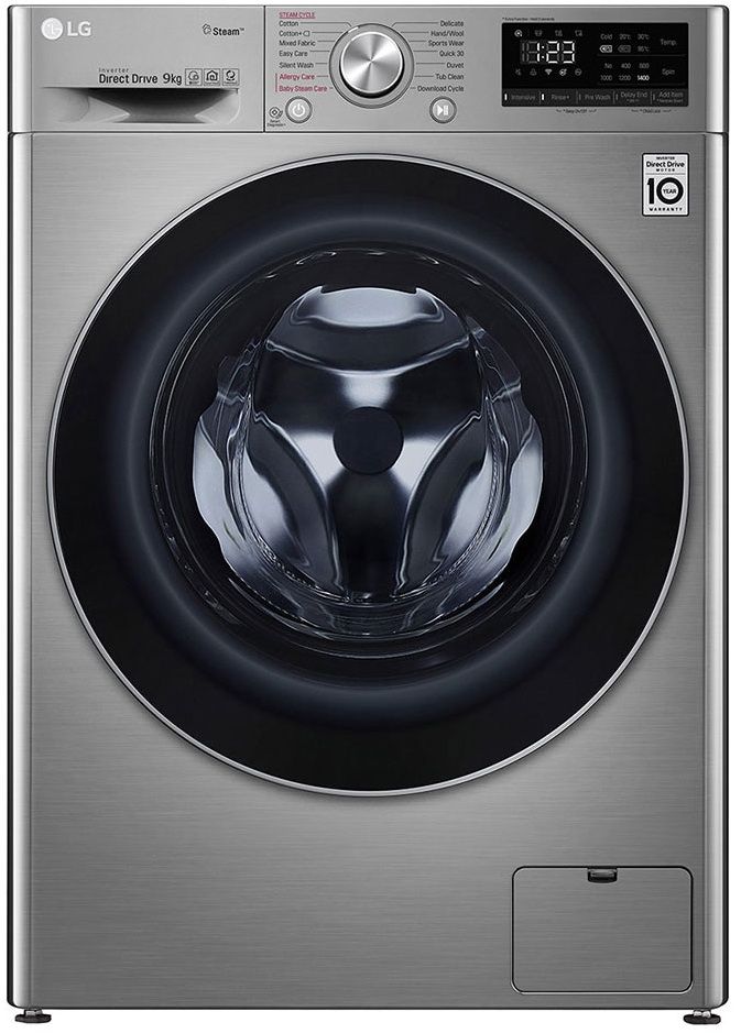 Стиральная машина LG F4V5VYP2T, серебристый