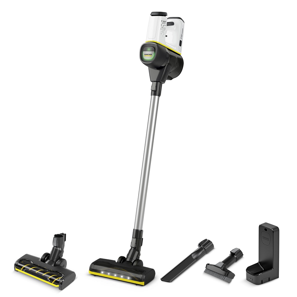 Пылесос вертикальный Karcher VC 6 Cordless ourFamily (1.198-678.0), белый/черный