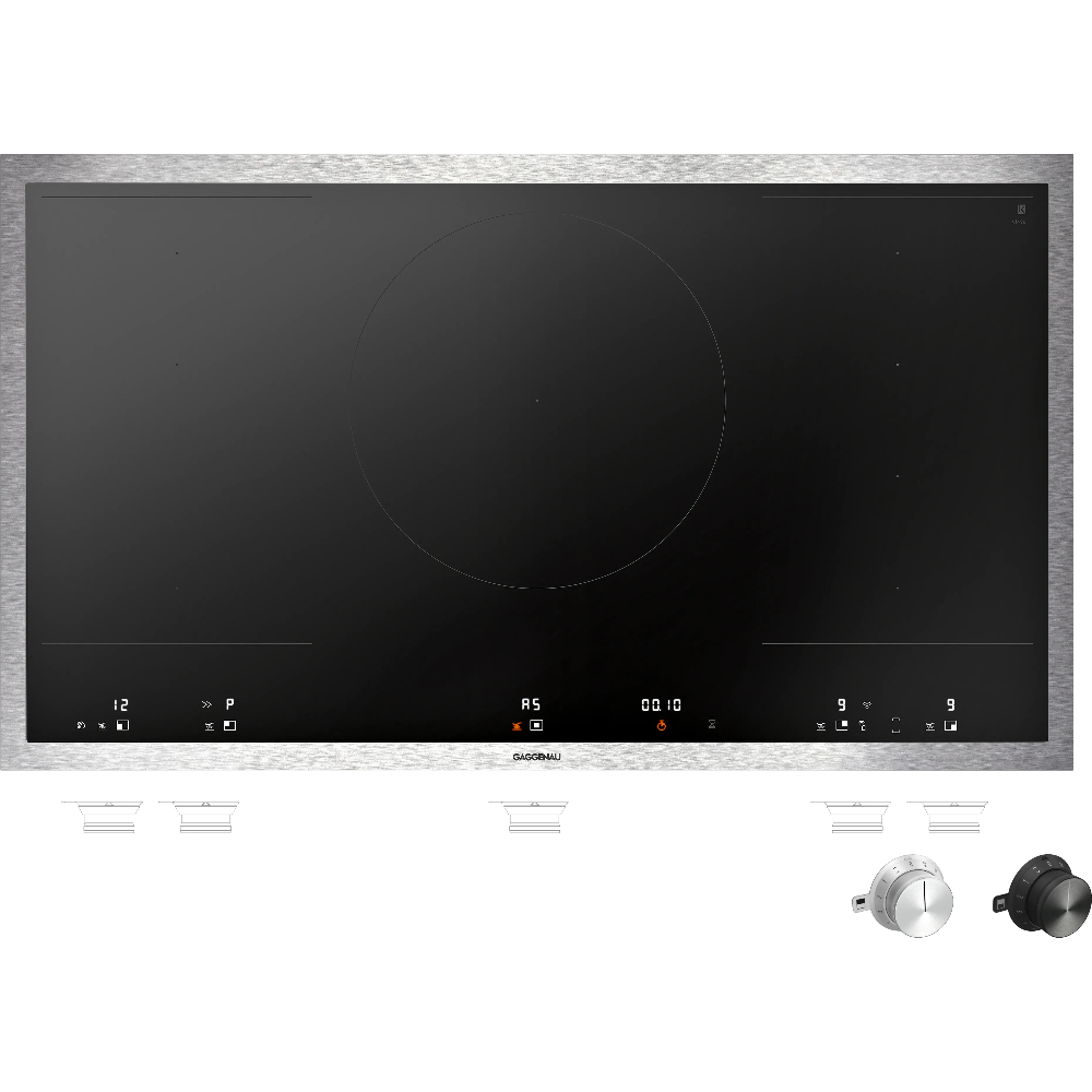 Варочная панель индукционная Gaggenau VI492115, черный/нержавеющая сталь