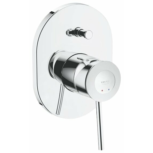 Однорычажный смеситель Grohe BauClassic 29047000+32963000