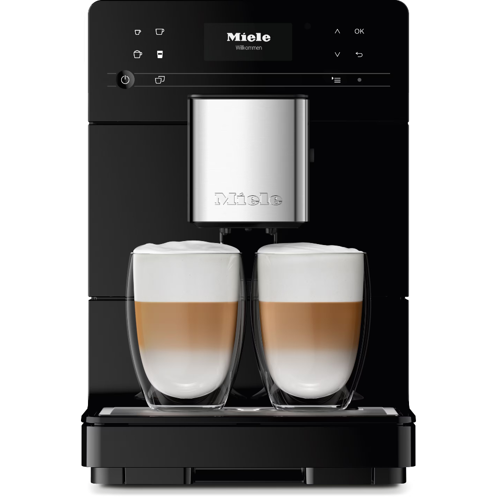 Кофемашина автоматическая Miele CM 5310 Silence ObsidianBlack, черный обсидиан