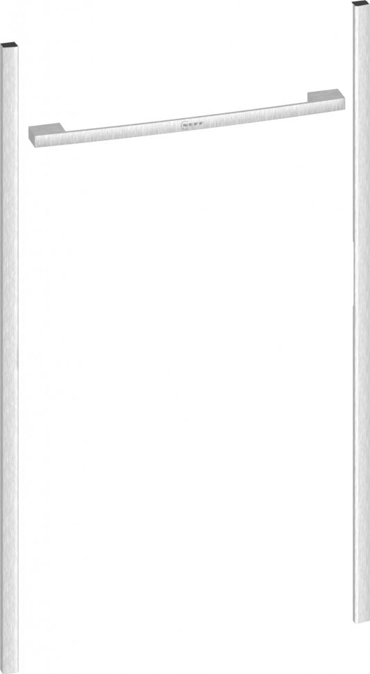 Декоративный элемент Neff Z9098MY0 Metallic Silver, серебристый (духовой шкаф 60см + СВЧ 38см)