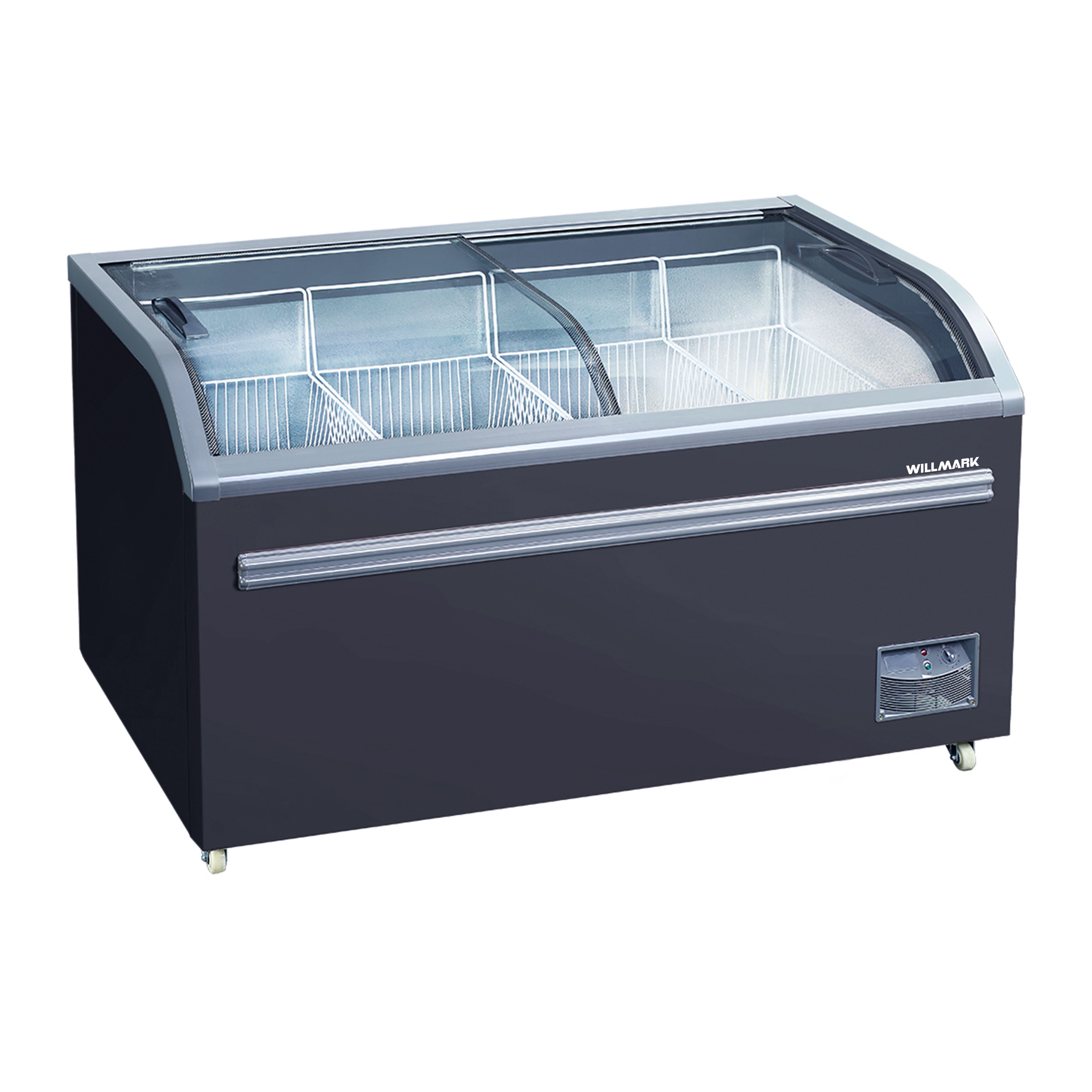 Морозильный ларь-бонета WILLMARK WCF-555BSG, графит