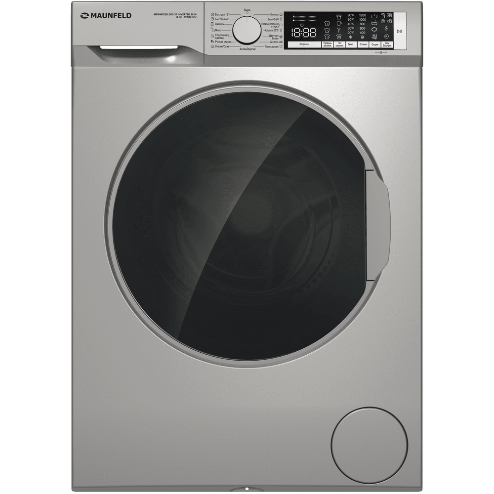 Стиральная машина MAUNFELD MFWM128SL300 ST Inverter slim