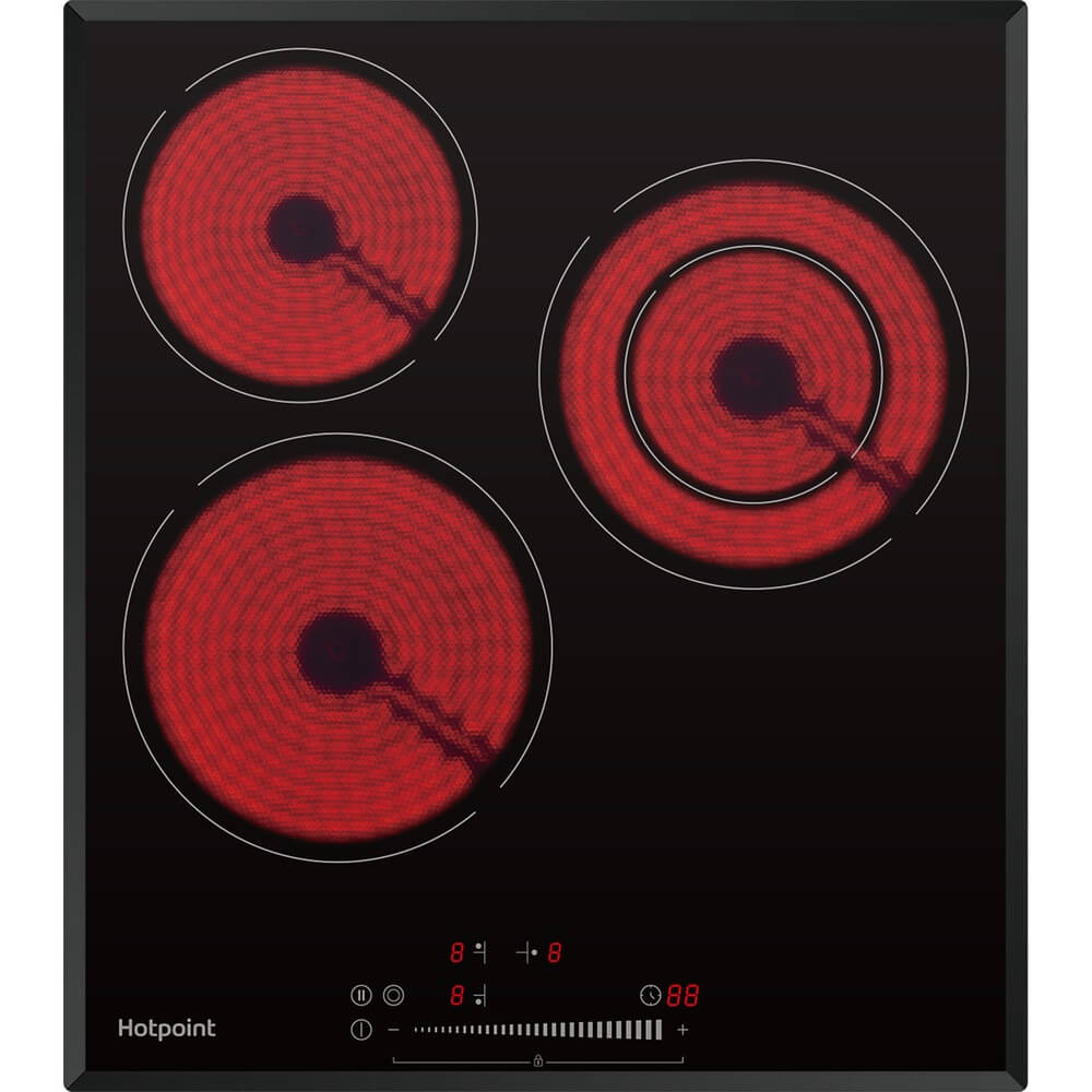 Варочная панель электрическая Hotpoint HR 4O3 BAS, черный