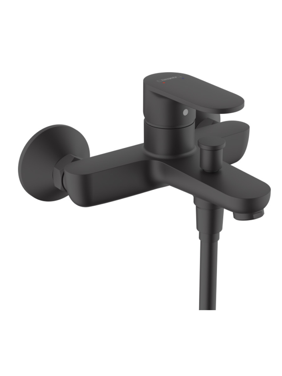 Смеситель для ванны с душем Hansgrohe Vernis Blend 71440670, черный