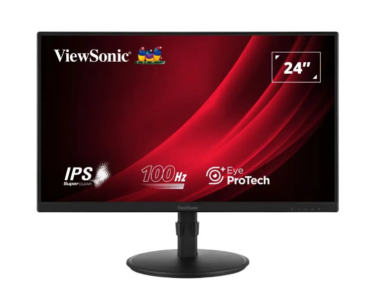 Монитор ViewSonic VA2408-HDJ, черный
