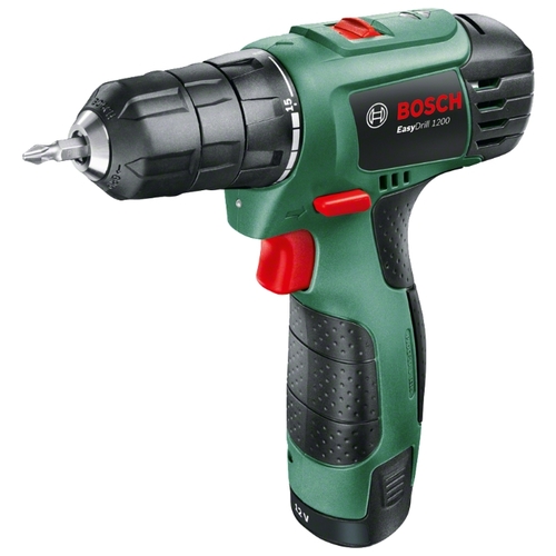 Дрель-шуруповерт BOSCH EasyDrill 1200 1.5Ah x1 Case 0.603.9A2.10A