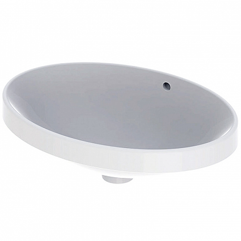 Раковина встраиваемая Geberit VariForm 55 500.716.01.2, белый