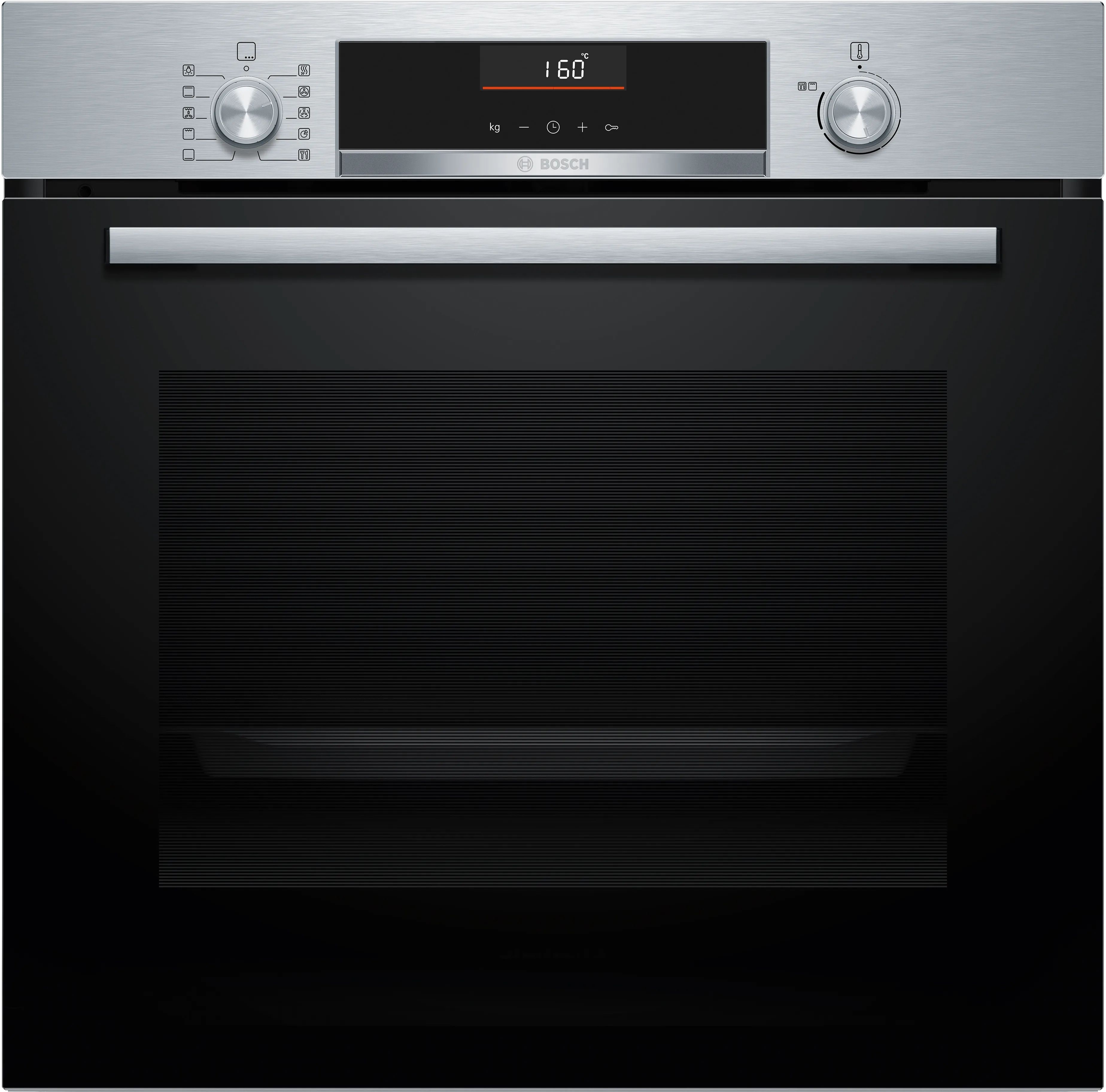 Духовой шкаф электрический Bosch HBG536ES3, серебристый