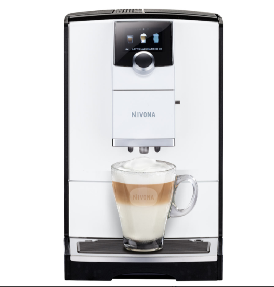 Кофемашина автоматическая Nivona CafeRomatica NICR 796, черный/белый