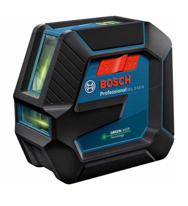 Лазерный уровень BOSCH GLL 2-15 G + LB 10 + DK 10 0.601.063.W02