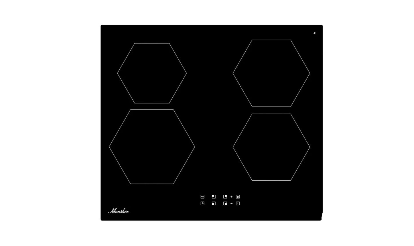 Варочная панель индукционная Monsher MHI 6101, черный