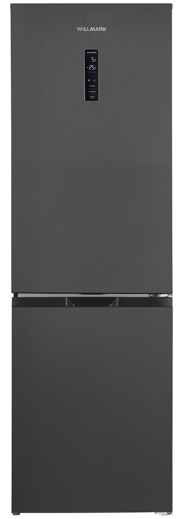 Холодильник WILLMARK RFN-487DIGT, графитовый