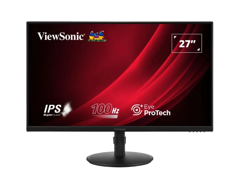 Монитор ViewSonic VA2708-HDJ, черный