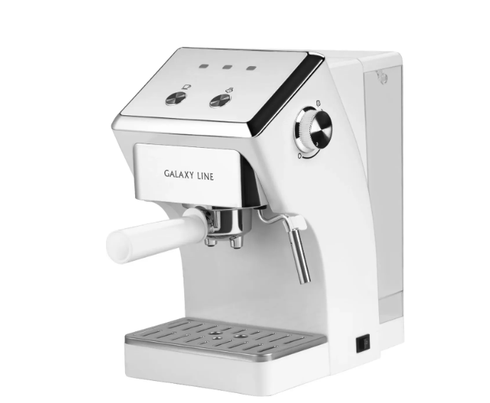 Кофеварка рожковая Galaxy Line GL0756, белый