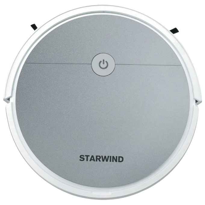 Робот-пылесос Starwind SRV4570 15Вт серебристый/белый