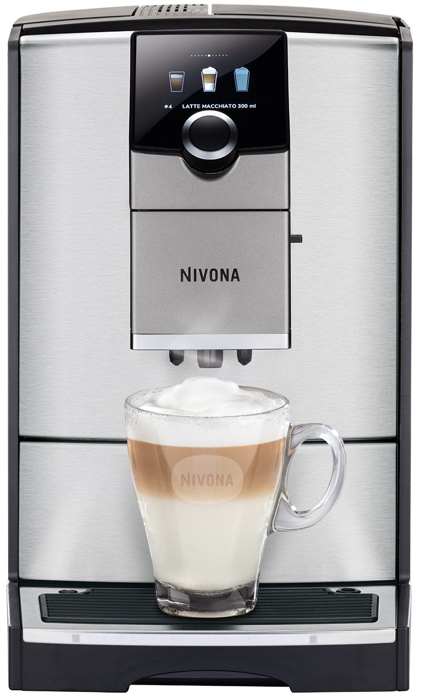 Кофемашина автоматическая Nivona CafeRomatica NICR 799, нержавеющая сталь/хром