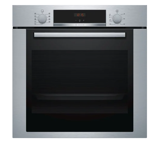 Духовой шкаф электрический Bosch HBA3140S0, серебристый/черный