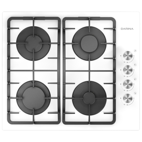 Варочная панель газовая DARINA 1T1 BGC341 12 W, белый