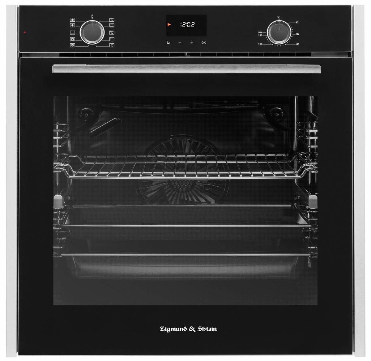 Духовой шкаф электрический Zigmund & Shtain E 157 B, черный