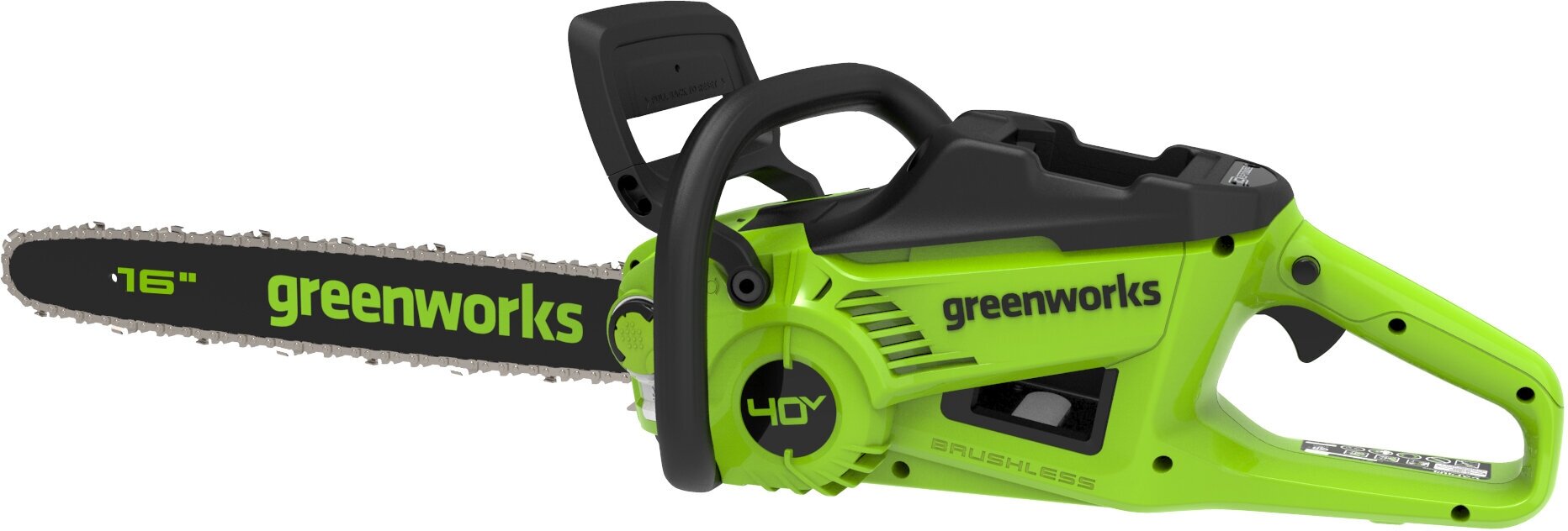 Пила аккумуляторная цепная Greenworks GD40CS20X, арт. 2008807 (без АКБ и ЗУ)