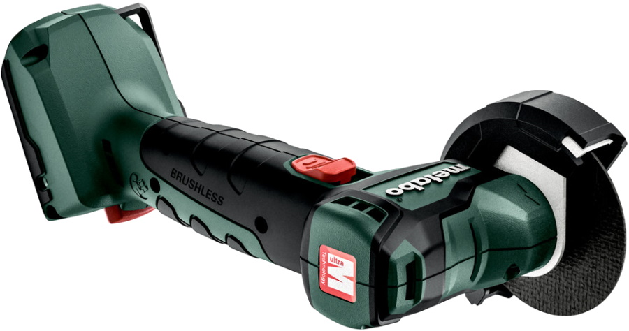 Угловая шлифмашина (болгарка) аккумуляторная Metabo PowerMaxx CC 12 BL (600348850), 76 мм, без аккумулятора